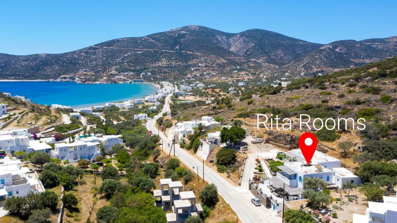 Rita Rooms Sifnos Platis Gialos  ภายนอก รูปภาพ